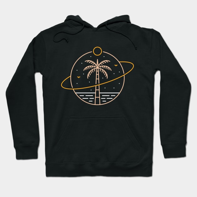 Planet of Paradise Hoodie by VEKTORKITA